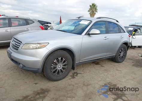 2004 Infiniti Fx35 from USA, damaged, VIN JNRAS08W64X214222